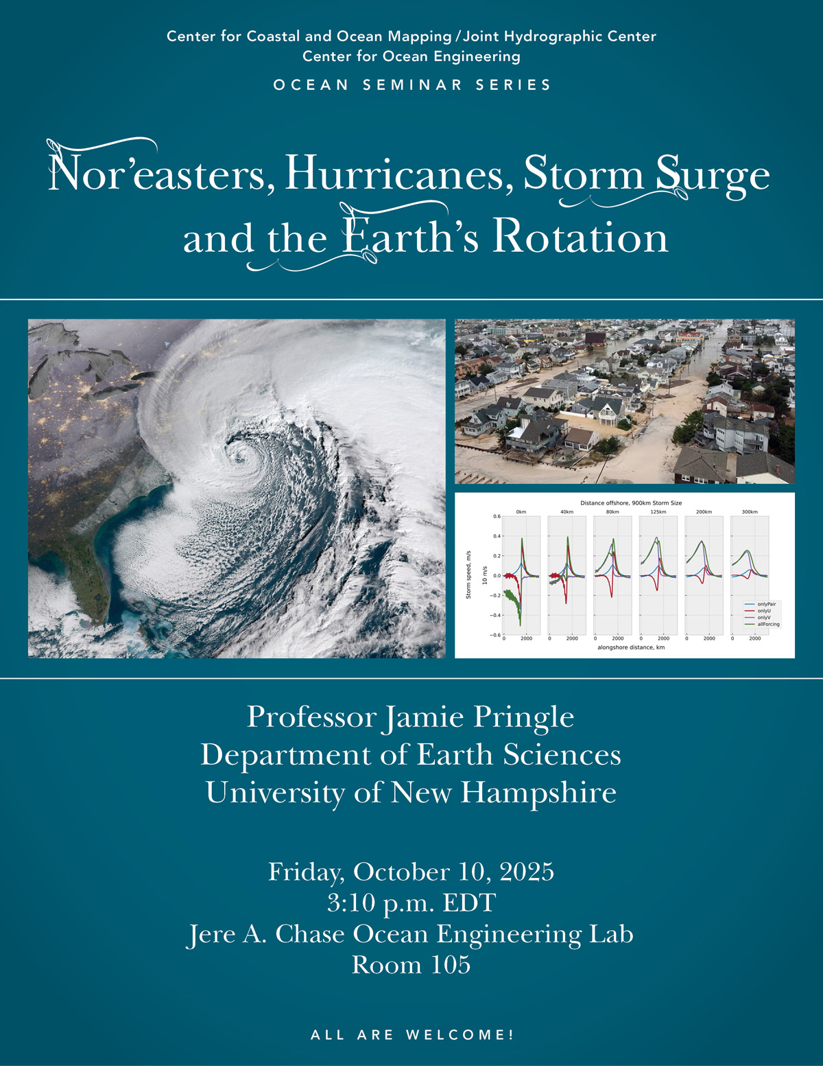 Nor’easters, Hurricanes, Storm Surge and the Earth’s Rotation