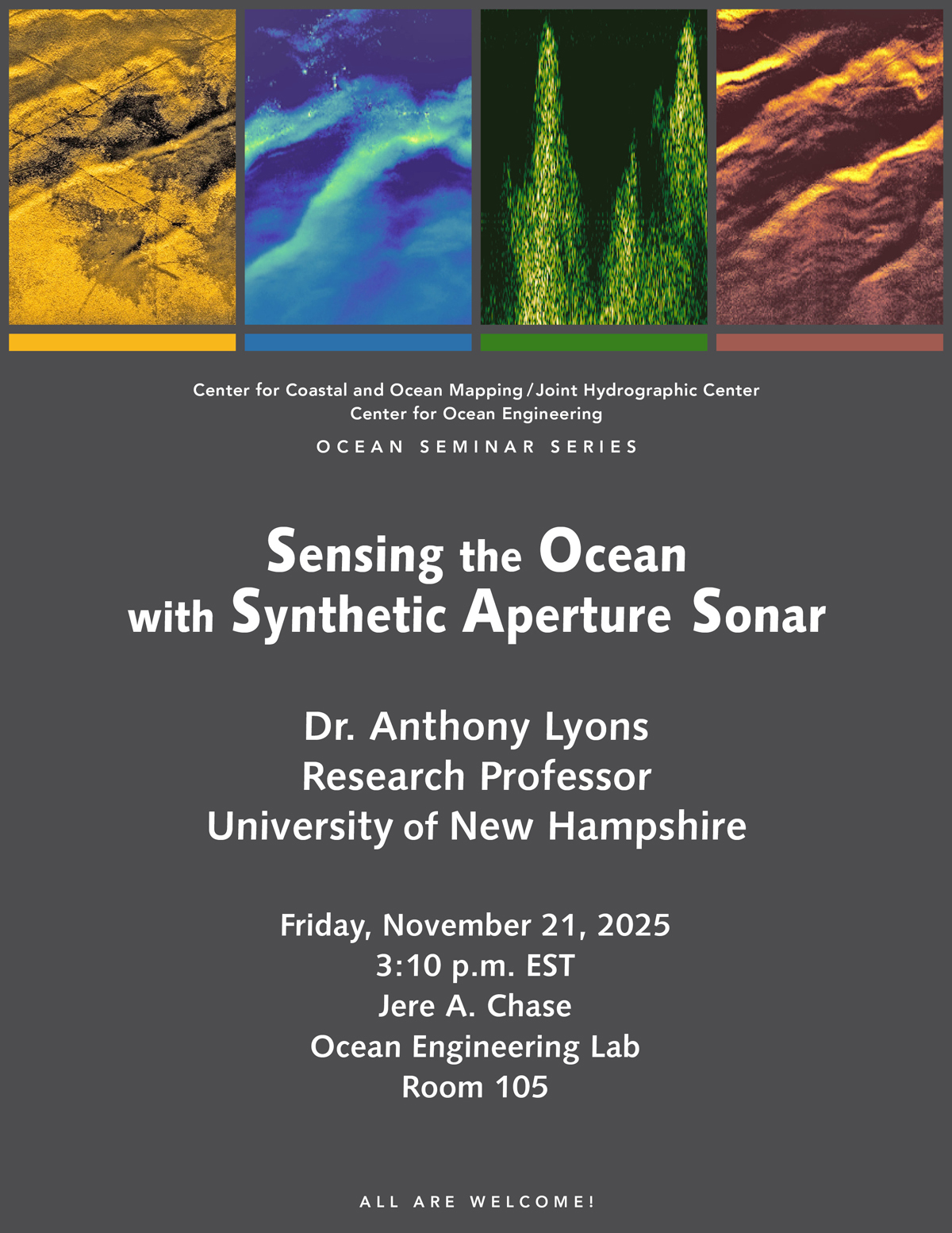 Sensing the Ocean with Synthetic Aperture Sonar