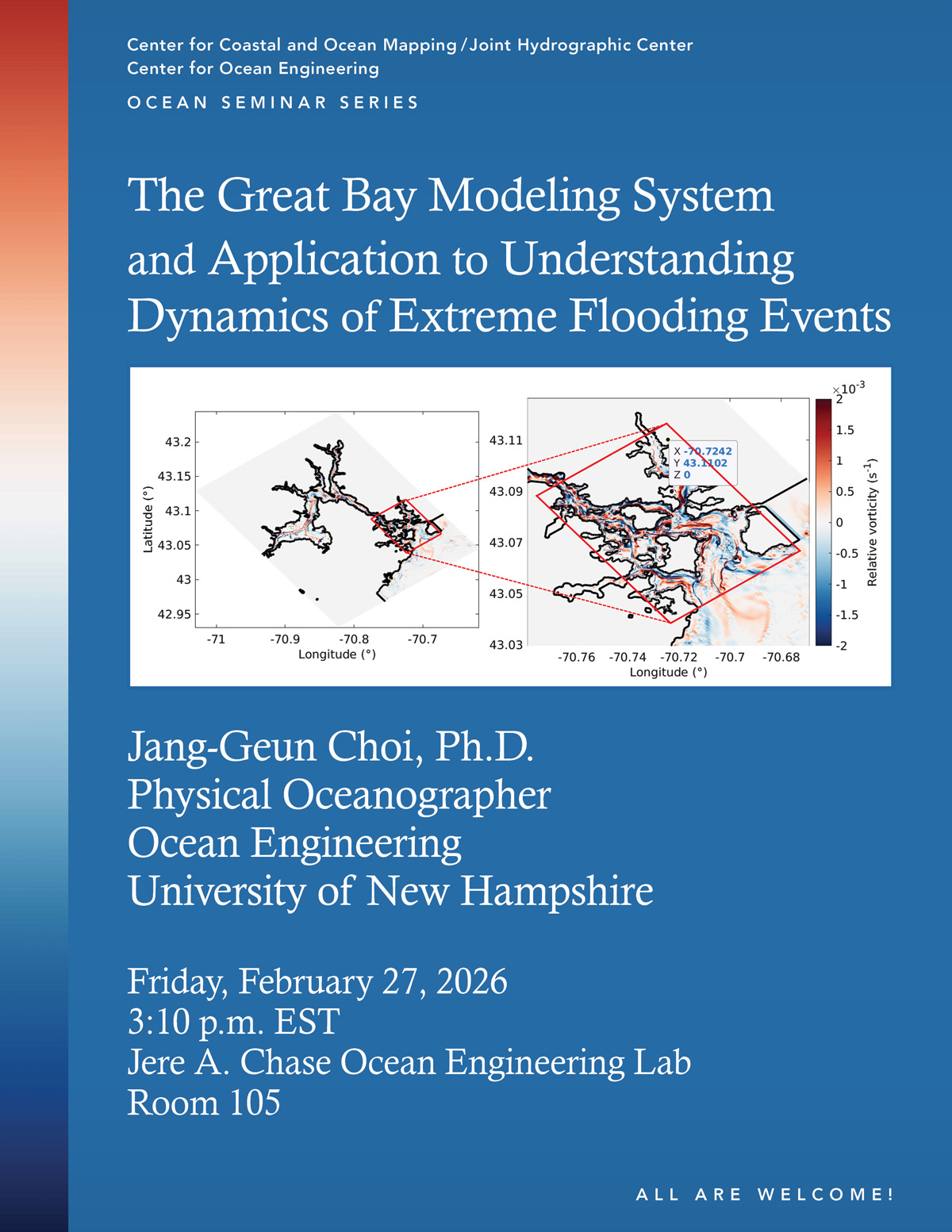 The Great Bay Modeling System and Application to Understanding Dynamics of Extreme Flooding Events