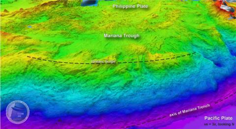 Mariana Trench & Trough - Southern Area