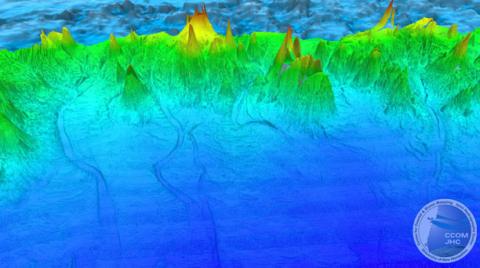West Mariana Ridge - Complex Channel Systems