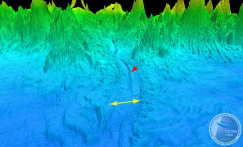 West Mariana Ridge - Incised Channel