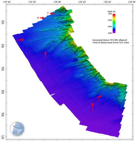 Beringian Margin map