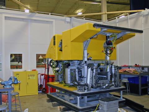 ROV work space