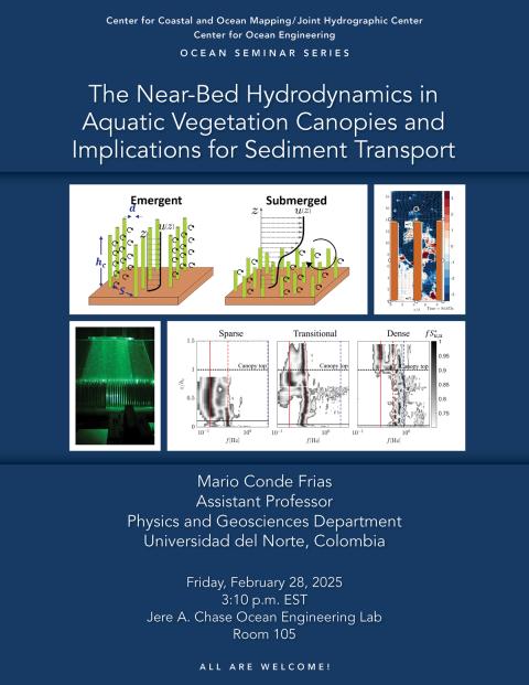 Seminar Flyer for Mario Conde Frias