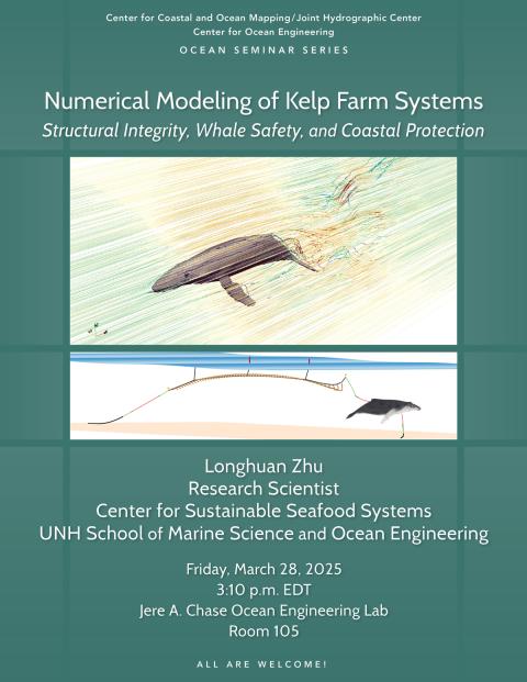 Flyer for Longhuan Zhu's seminar