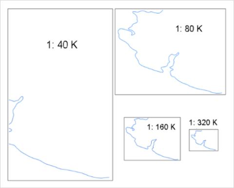 Image showing contour lines at different depths