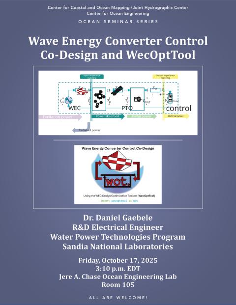 Flyer for Daniel Gaebele's seminar